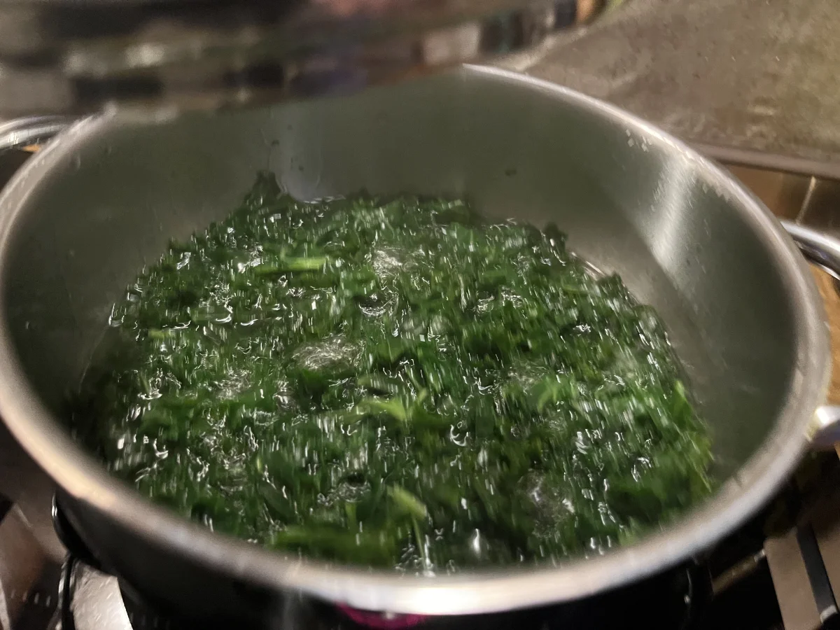 Grünkohl mit Bratwurst und Kartoffelstampf